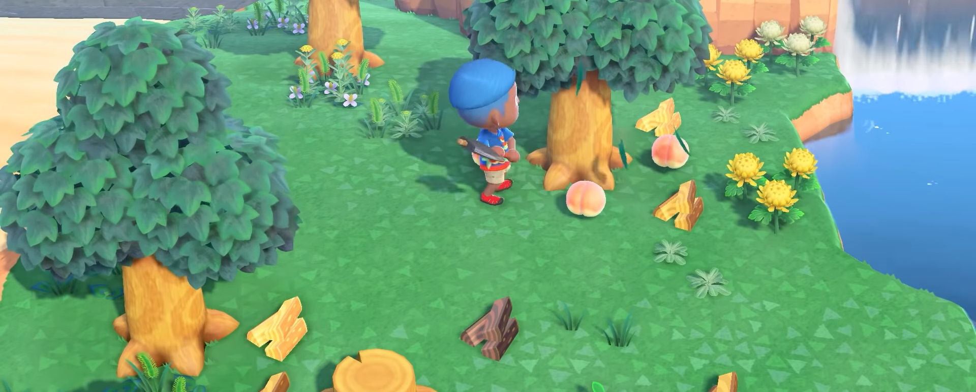 Animal Crossing tools How to get an Axe, Shovel, Rod, Net, Slingshot